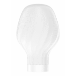 Wibrator typu wand Satisfyer sterowany aplikacją z wymiennymi nasadkami, Satisfyer, biały - obrazek 2