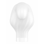 Wibrator typu wand Satisfyer sterowany aplikacją z wymiennymi nasadkami, Satisfyer, biały - obrazek 4