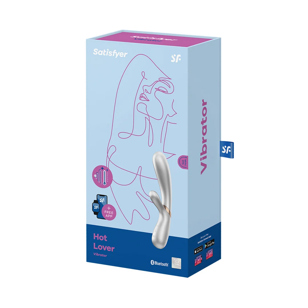 Wibrator typu rabbit Satisfyer, dwa silniki, Satisfyer Hot Lover Champagne - obrazek 1