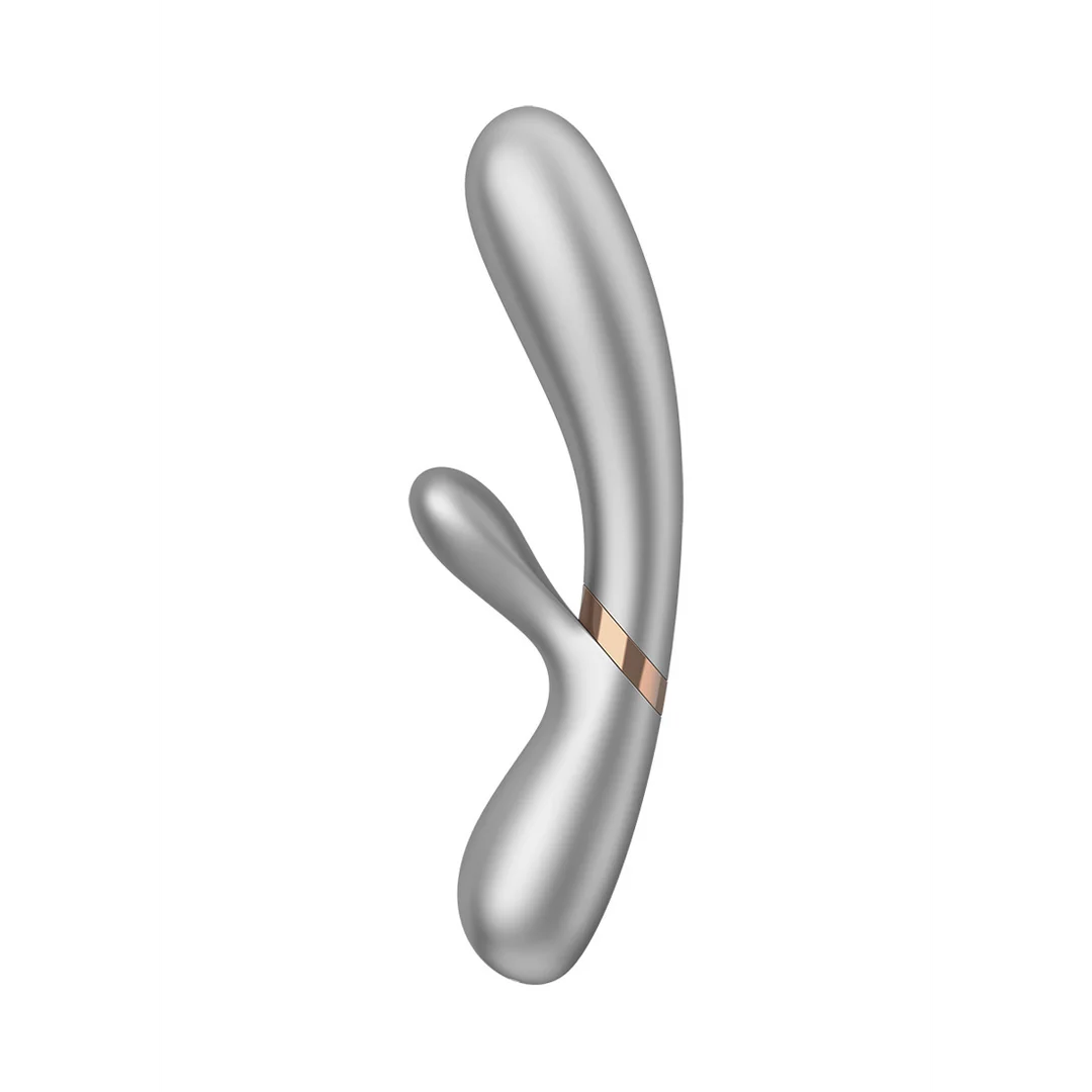 Wibrator typu rabbit Satisfyer, dwa silniki, Satisfyer Hot Lover Champagne - obrazek 2