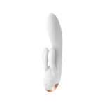 Wibrator rabbit Satisfyer – sterowanie przez aplikację i ładowanie – biały Satisfyer - obrazek 3