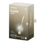 Satisfyer Love Birds 1, biały trenażer mięśni dna miednicy