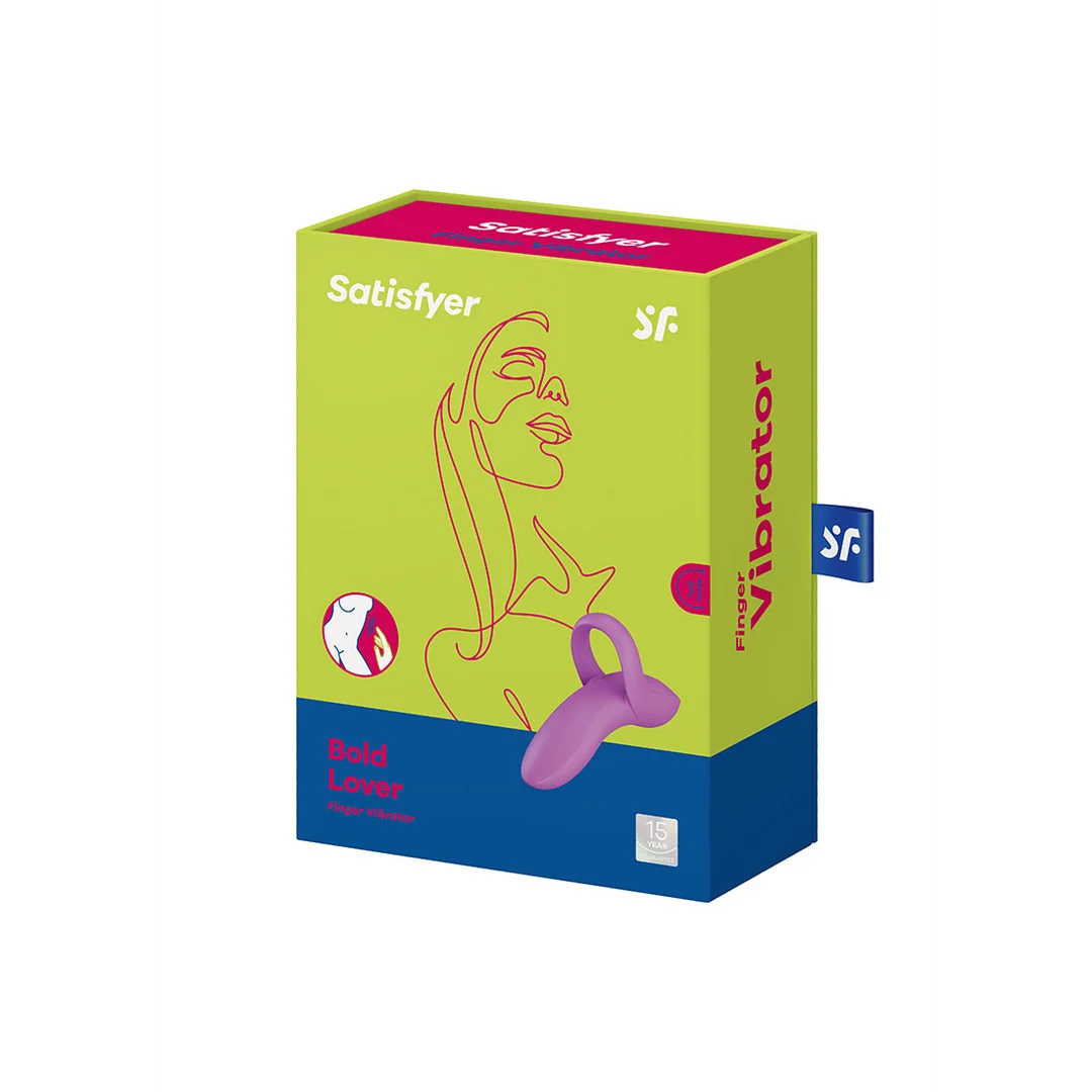 Wibrator na palec Satisfyer z zakrzywionym designem – Bold Lover - obrazek 1