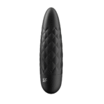 Mini wibrator Satisfyer – precyzyjna końcówka i teksturowana powierzchnia – czarny Satisfyer - obrazek 5