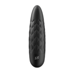 Mini wibrator Satisfyer – precyzyjna końcówka i teksturowana powierzchnia – czarny Satisfyer - obrazek 3