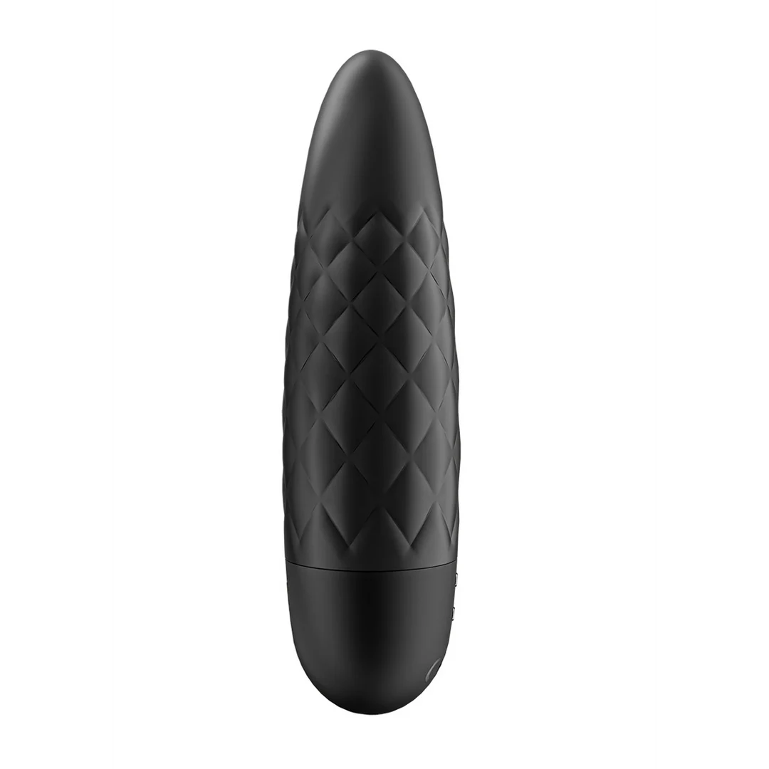 Mini wibrator Satisfyer – precyzyjna końcówka i teksturowana powierzchnia – czarny Satisfyer - obrazek 4
