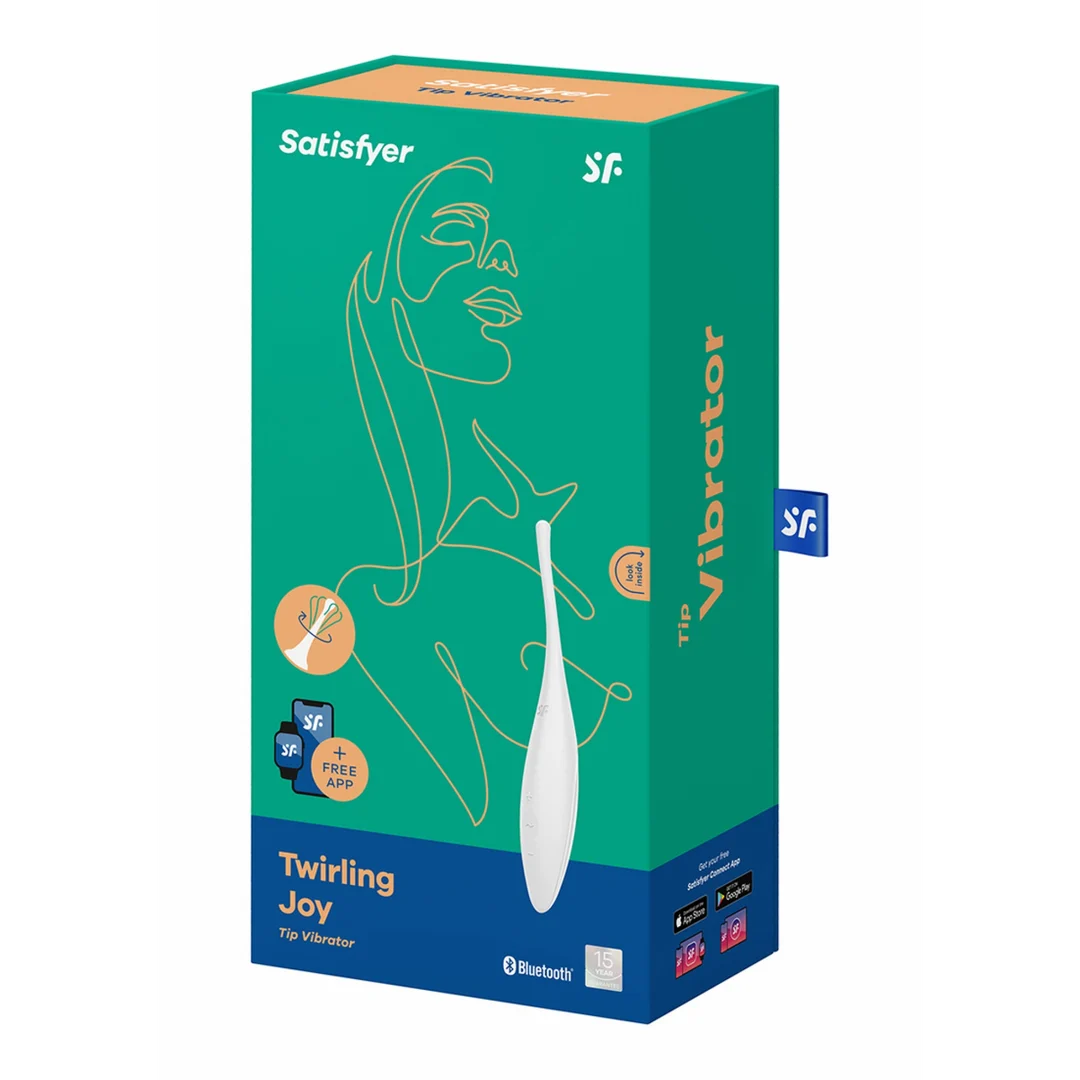 Wibrator z końcówką Satisfyer Twirling Joy - obrazek 1