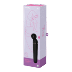 Masażer typu wand Satisfyer, 10 trybów i 6 poziomów intensywności, Satisfyer, czarny i różowe złoto