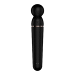 Masażer typu wand Satisfyer, 10 trybów i 6 poziomów intensywności, Satisfyer, czarny i różowe złoto - obrazek 3