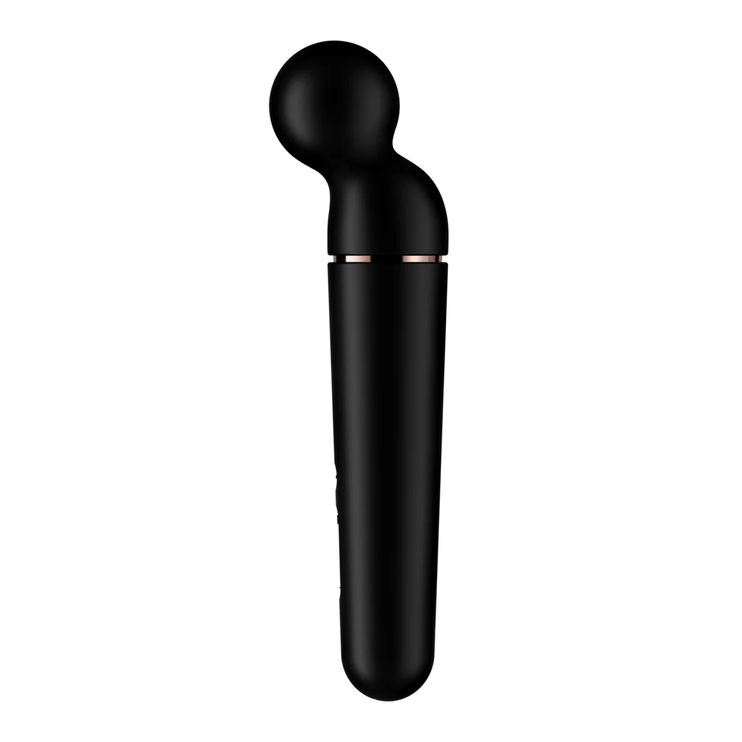 Masażer typu wand Satisfyer, 10 trybów i 6 poziomów intensywności, Satisfyer, czarny i różowe złoto - obrazek 5