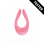 Wibrator dla par zapewniający wszechstronną stymulację – Endless Joy Multi Vibrator – jasnoróżowy – tester