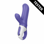 Wibrator rabbit Satisfyer do jednoczesnej stymulacji punktu G i łechtaczki, fioletowy, Satisfyer