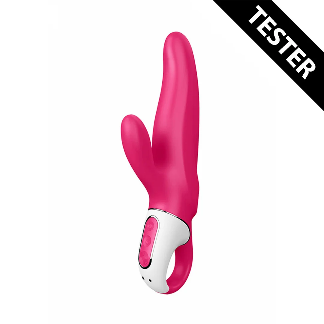 Wibrator typu rabbit Satisfyer – podwójny silniczek i stymulacja dwóch stref – różowy Satisfyer - obrazek 1