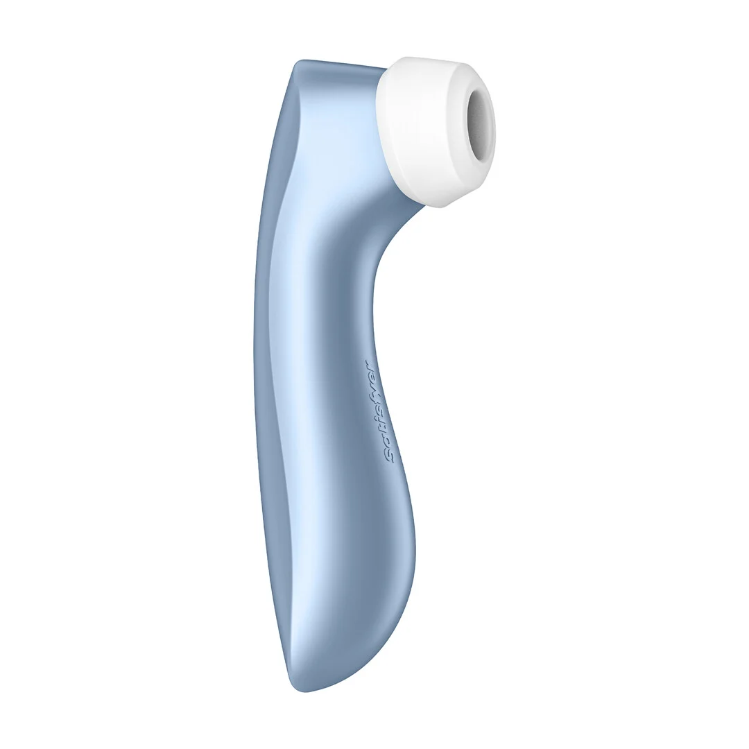 Satisfyer wibrator do łechtaczki z technologią Airpulse, niebieski - obrazek 4