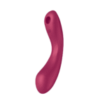 Satisfyer Podwójny wibrator z Air Pulse – czerwony - obrazek 6