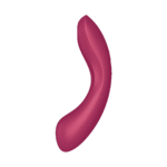Satisfyer Podwójny wibrator z Air Pulse – czerwony - obrazek 2