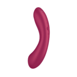 Satisfyer Podwójny wibrator z Air Pulse – czerwony - obrazek 3