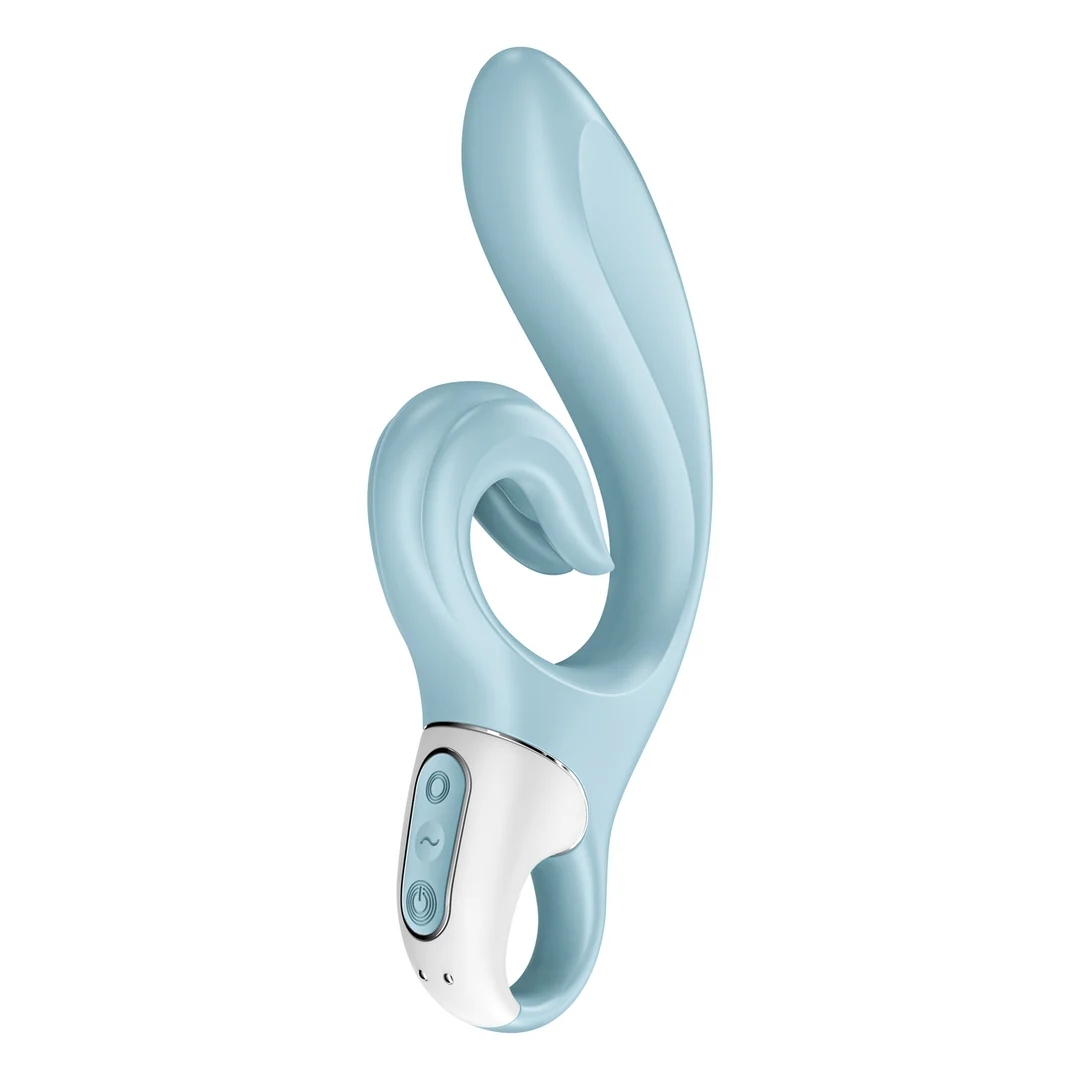 Satisfyer Love Me niebieski stymulator punktu G i łechtaczki - obrazek 5