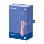 Wibrator Satisfyer Threesome 3 do używania w pozycji leżącej - obrazek 4