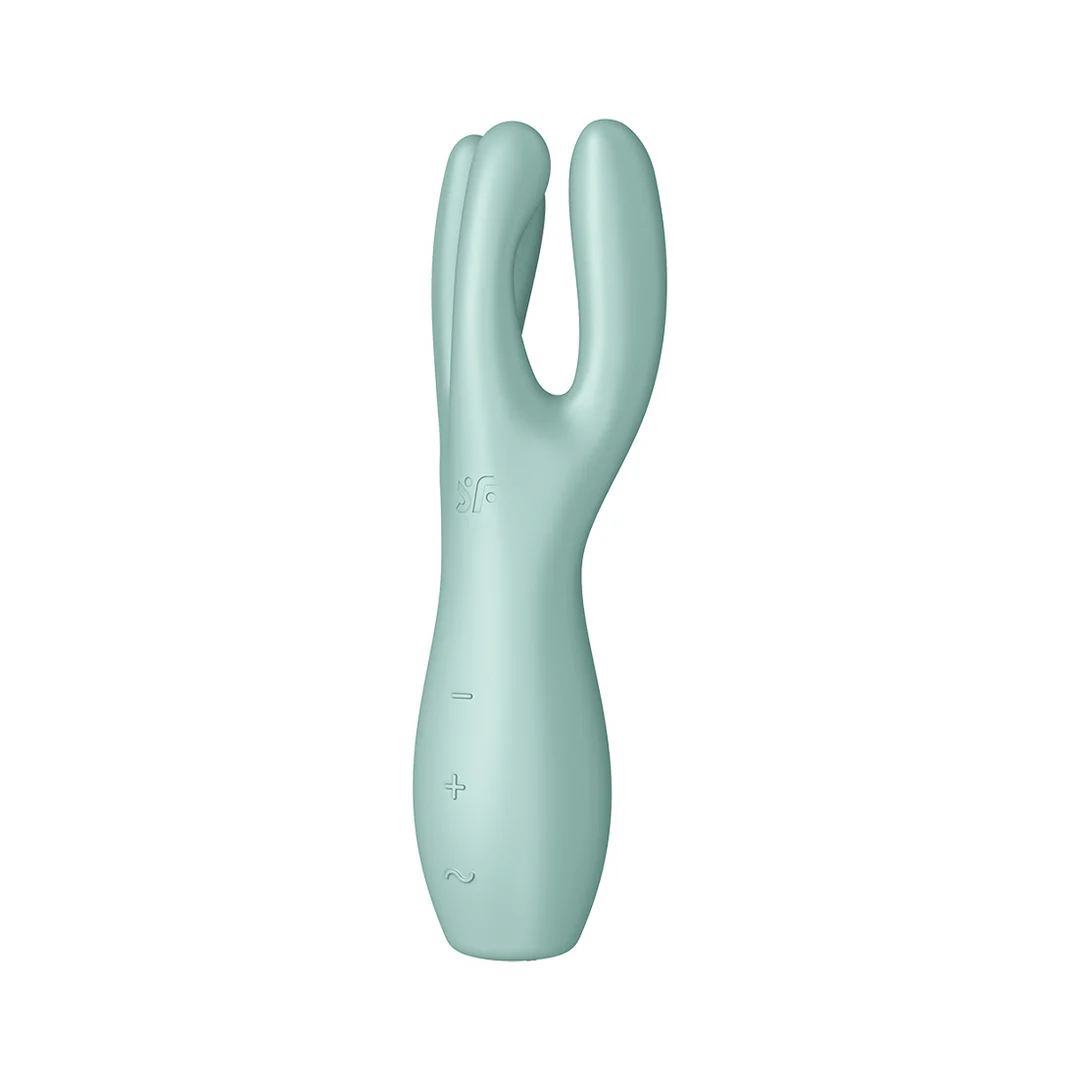 Wibrator Satisfyer Threesome 3 do używania w pozycji leżącej - obrazek 3