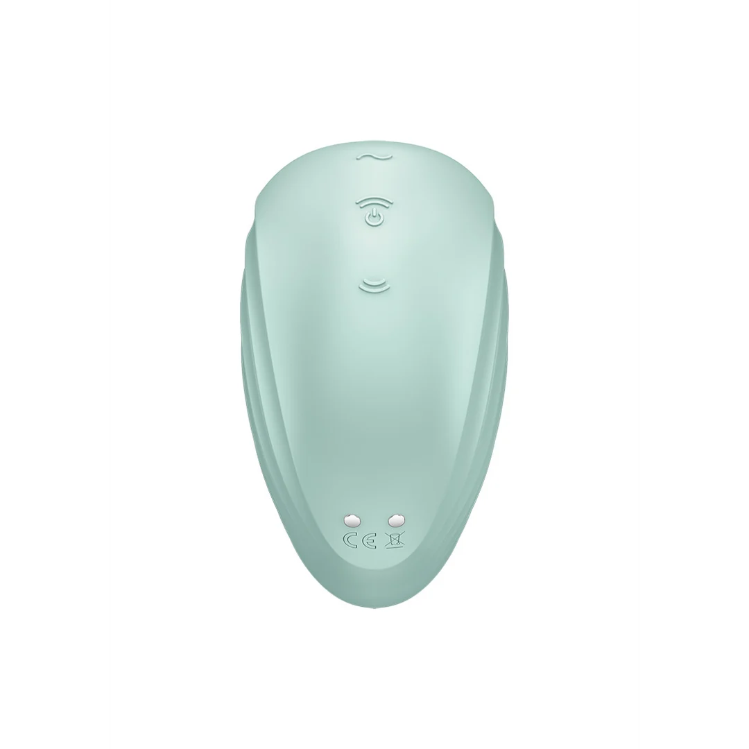 Satisfyer stymulator łechtaczki z 11 poziomami fal ciśnienia, miętowy - obrazek 3