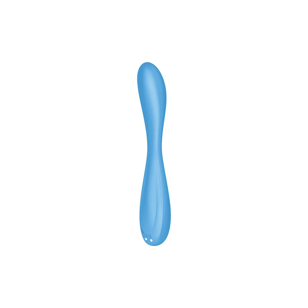 Wibrator Satisfyer do stymulacji punktu G – elastyczna szyjka – Satisfyer G-Spot Flex 4 niebieski - obrazek 4