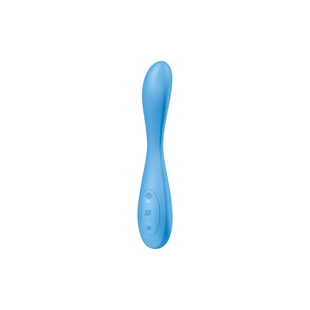 Wibrator Satisfyer do stymulacji punktu G – elastyczna szyjka – Satisfyer G-Spot Flex 4 niebieski - obrazek 5