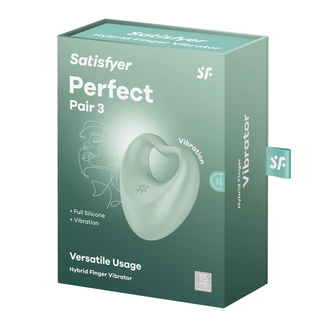 Satisfyer Wibrator na palec z 12 trybami – Perfect Pair 3 - obrazek 1