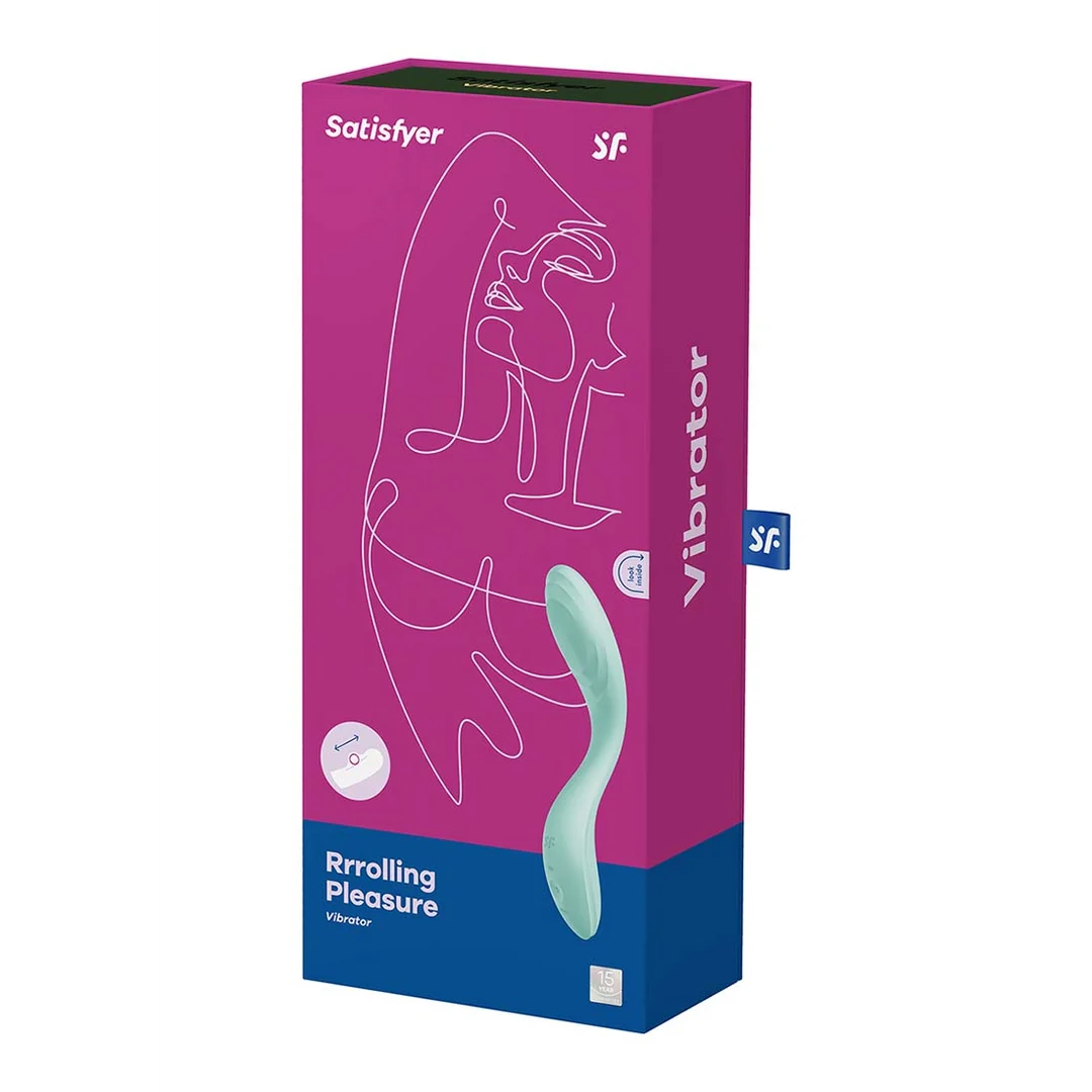 4043975-2 Wibrator do punktu G Satisfyer z 7 prędkościami obrotowymi – Classic Vibrator - obrazek 1