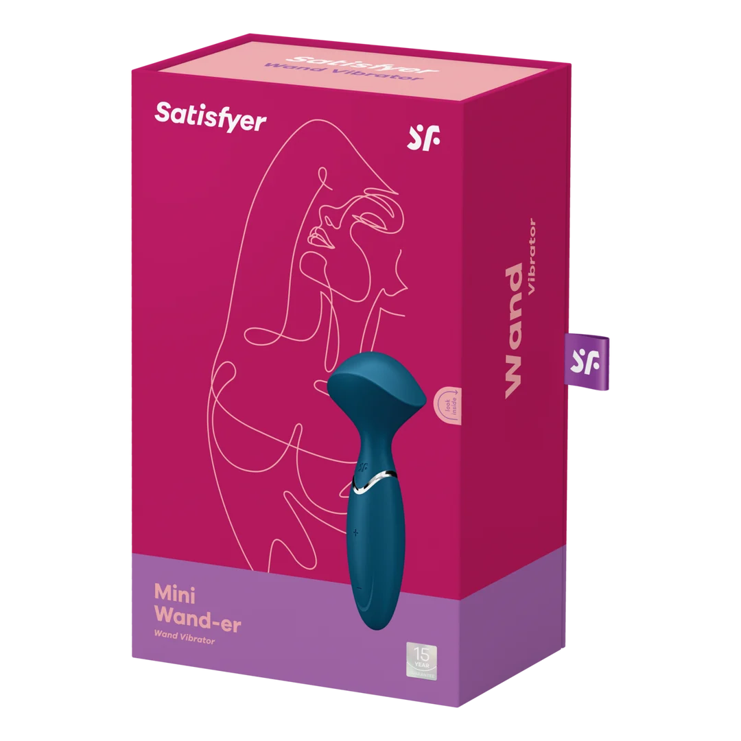 Wibrator typu wand Satisfyer – kompaktowy rozmiar i elastyczna głowica – Satisfyer - obrazek 1
