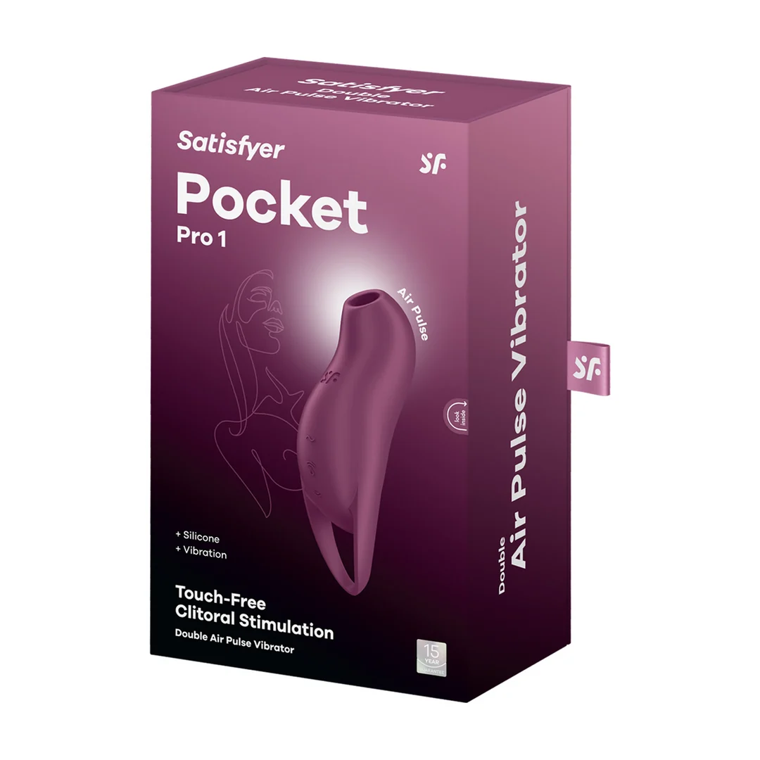 Satisfyer wibrator do łechtaczki z 12 programami wibracji – Pocket Pro 1 - obrazek 7