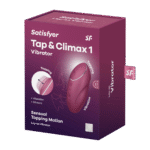 Wibrator łechtaczkowy Satisfyer z 11 programami stukania i wibracji – Tap en Climax 1