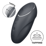 Wibrator łechtaczkowy Satisfyer z 11 programami stukania i wibracji – Tap en Climax 1 - obrazek 11