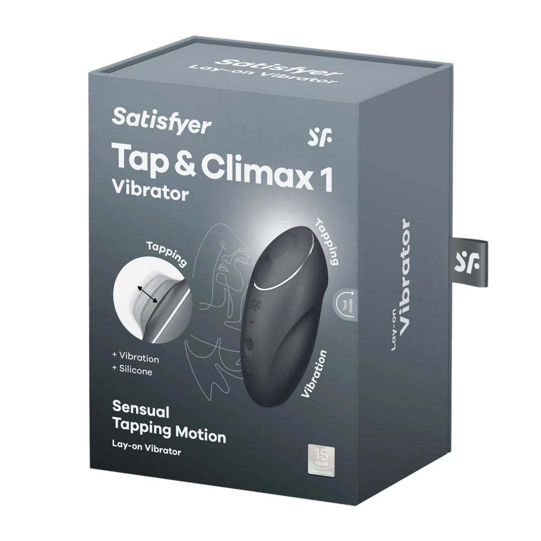 Wibrator łechtaczkowy Satisfyer z 11 programami stukania i wibracji – Tap en Climax 1 - obrazek 7