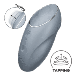 Wibrator łechtaczkowy Satisfyer z 11 programami stukania i wibracji – Tap en Climax 1 - obrazek 17
