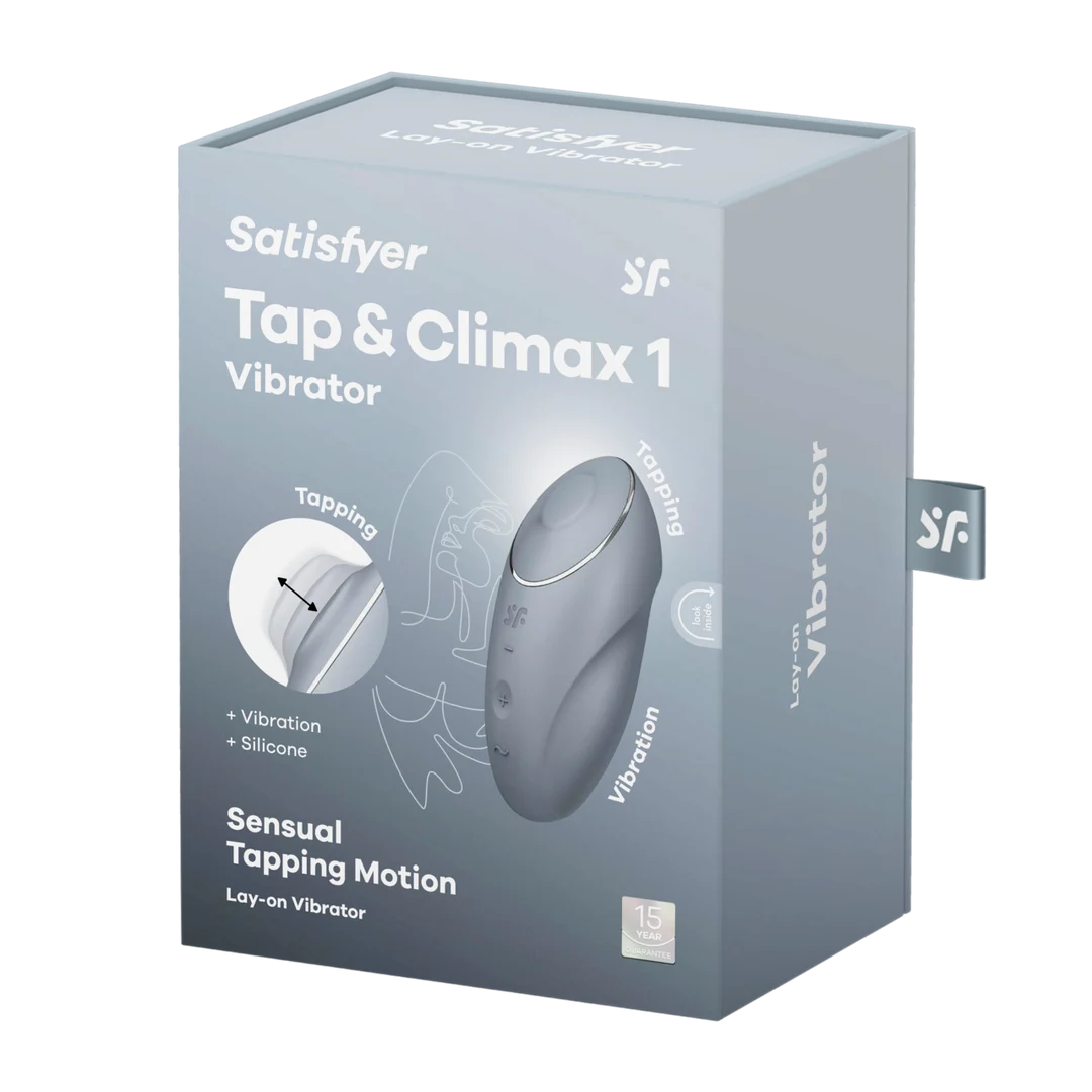 Wibrator łechtaczkowy Satisfyer z 11 programami stukania i wibracji – Tap en Climax 1 - obrazek 13