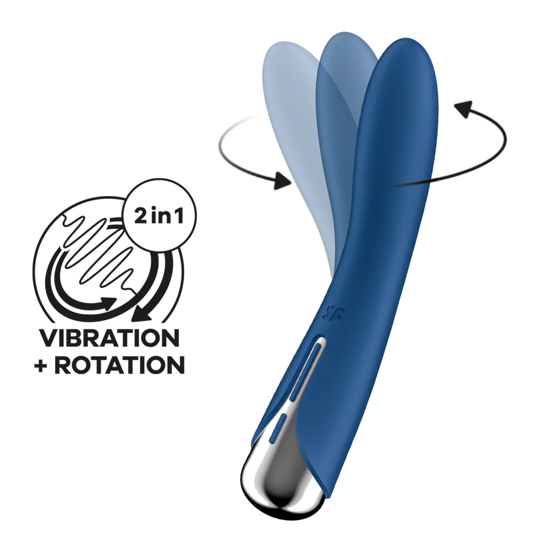 Satisfyer wibrator do punktu G z obrotową główką – Spinning Vibe 1 - obrazek 11