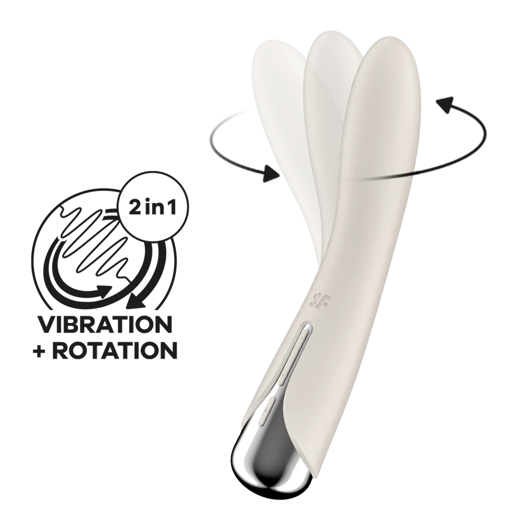Satisfyer wibrator do punktu G z obrotową główką – Spinning Vibe 1 - obrazek 17