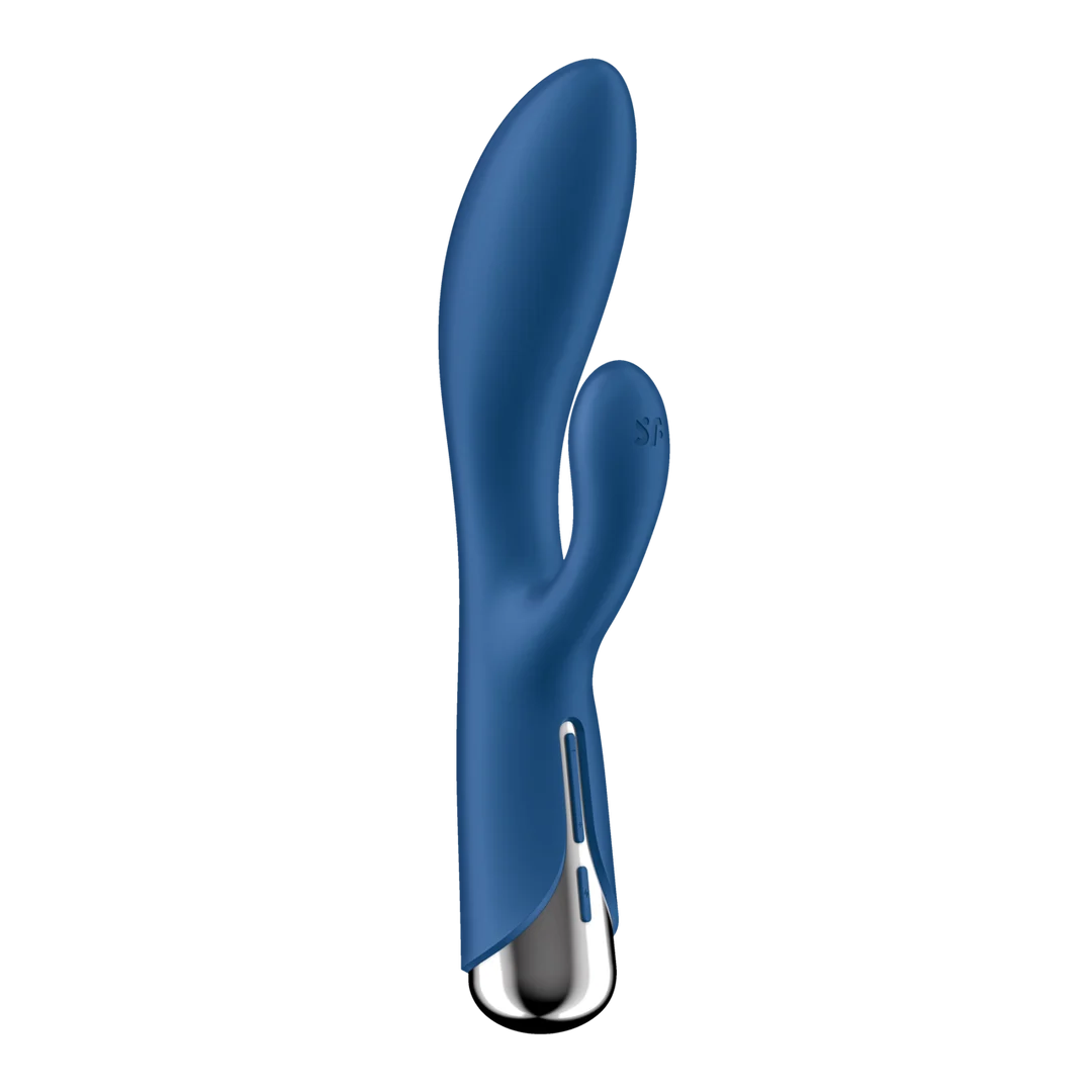 Wibrator typu rabbit Satisfyer – obrotowa główka i mocne wibracje – niebieski Satisfyer - obrazek 3