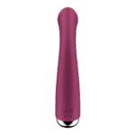 Wibrator do punktu G Satisfyer, 12 trybów wibracji, czerwony - obrazek 2