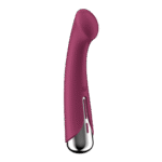 Wibrator do punktu G Satisfyer, 12 trybów wibracji, czerwony - obrazek 3