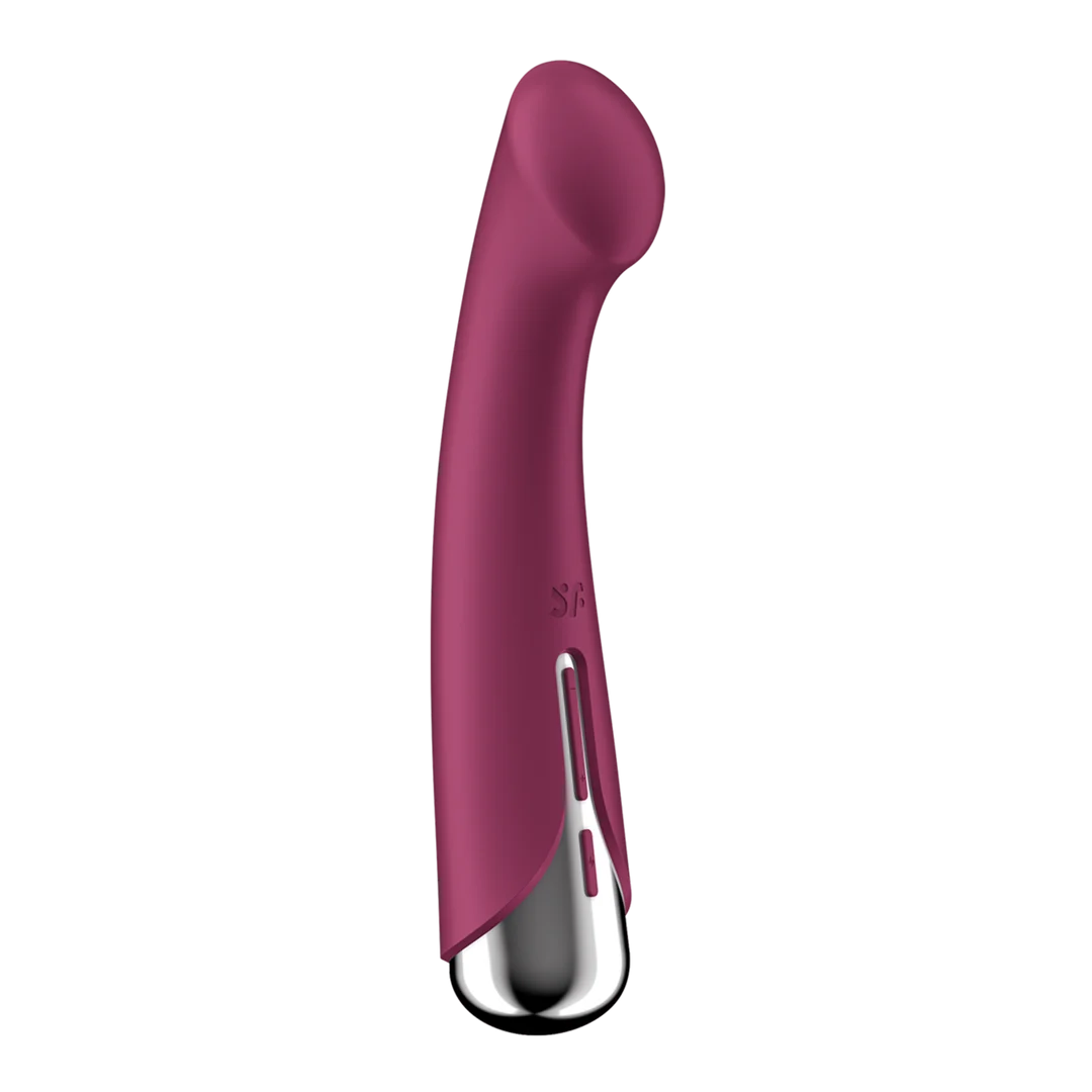 Wibrator do punktu G Satisfyer, 12 trybów wibracji, czerwony - obrazek 3