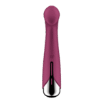 Wibrator do punktu G Satisfyer, 12 trybów wibracji, czerwony - obrazek 4