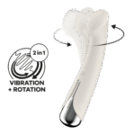 Wibrator do punktu G Satisfyer, 12 trybów wibracji, czerwony - obrazek 17