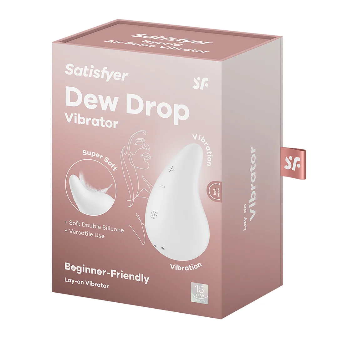 Satisfyer Dew Drop, wibrator do używania na leżąco - obrazek 1