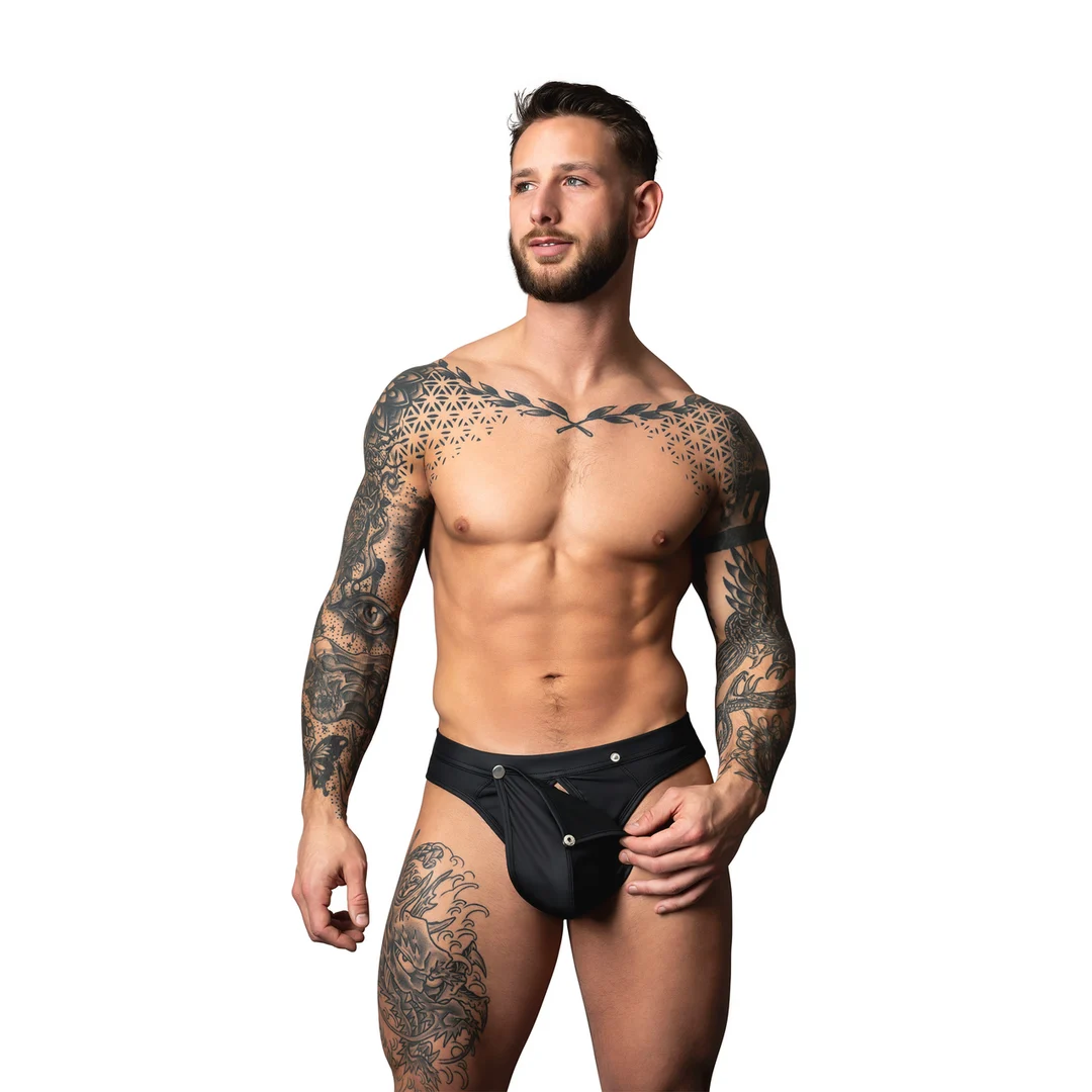 Male Power Snap Off Tanga - obrazek 8