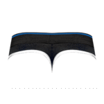 Male Power Panel Thong L/XL, czarno czerwone - obrazek 11