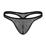 Male Power Bong Thong z siateczki - obrazek 3