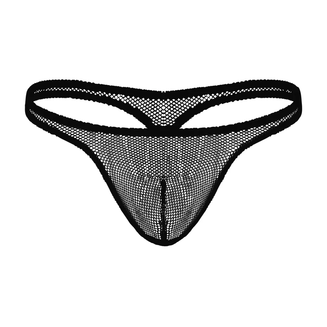 Male Power Bong Thong z siateczki - obrazek 3