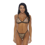Forplay Sea Gold złoty komplet bikini L - obrazek 2
